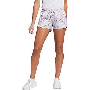 Pink Women's Adidas Run Bl 3´´ Shorts Pants | 3189657-KE