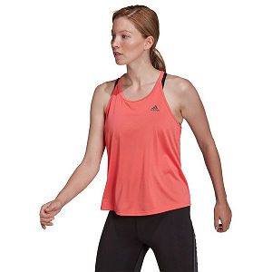 Pink Women's Adidas Run Fast PB Sleeveless T Shirts | 9715648-LJ