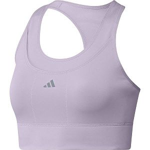 Purple Women's Adidas Run Ms Pkt Sports Bra | 6419320-NA