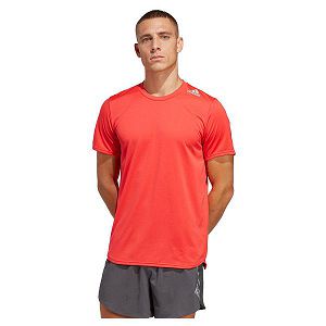 Red Men's Adidas D4R Short Sleeve T Shirts | 1725306-CB