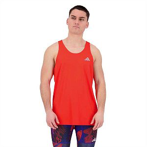 Red Men's Adidas Otr Sleeveless T Shirts | 6801739-ZJ