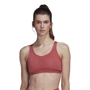 Red Women's Adidas Coreessentials Medium-Support Sports Bra | 8495620-TV