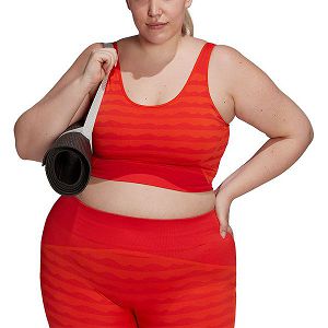 Red Women's Adidas Marimekko Aknit B In Sports Bra | 8517469-UJ