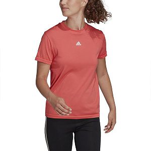 Red Women's Adidas SML Short Sleeve T Shirts | 7462305-OR