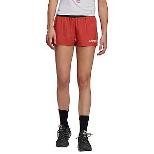 Red Women's Adidas Trail 3´´ Shorts Pants | 5218396-PO