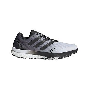 White/Black Women's Adidas Terrex Speed Ultra Trail Running Shoes | 8245769-HI