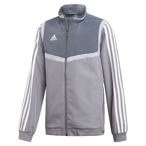 White Kids' Adidas Tiro 19 Presentation Full Zip Sweatshirts | 1483679-FX