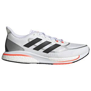 White Men's Adidas Supernova+ Running Shoes | 3289657-JH