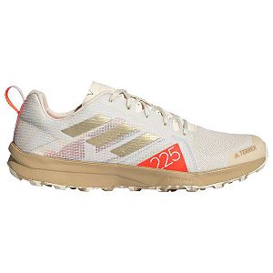 White Men's Adidas Terrex Speed Flow Trail Running Shoes | 9560481-MV