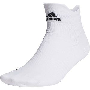 White Women's Adidas Ankle Half Socks | 8075296-YM