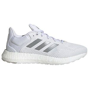 White Women's Adidas Pureboost 21 Running Shoes | 5912847-CN