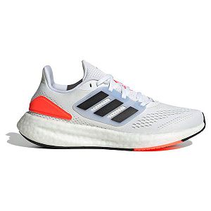 White Women's Adidas Pureboost 22 Running Shoes | 2761859-WH