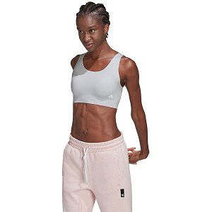 White Women's Adidas Purel Sports Bra | 4619702-HZ