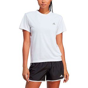 White Women's Adidas Run It Short Sleeve T Shirts | 9271640-SP