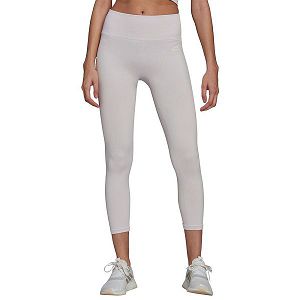 White Women's Adidas SML 7/8 Leggings | 5267130-MX