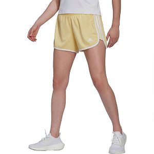 Yellow Women's Adidas Marathon 20 Cooler 3´´ Shorts Pants | 0738156-HR