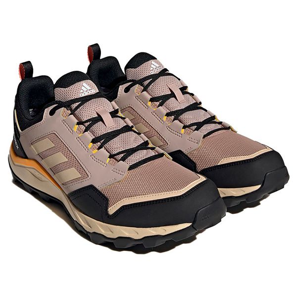 Beige Men's Adidas Terrex Tracerocker 2 Goretex Trail Running Shoes | 3098426-NI