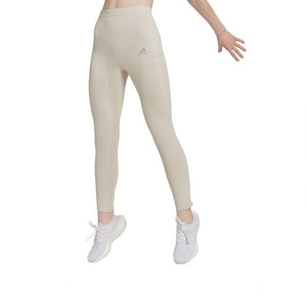 Beige Women\'s Adidas Fast C.RDY Leggings | 3849570-XW