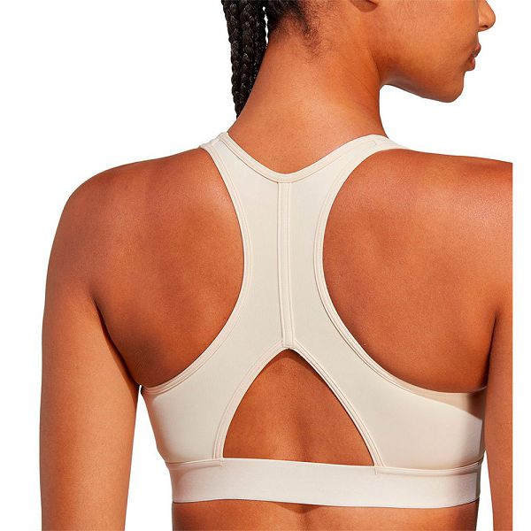 Beige Women's Adidas Ms Sports Bra | 4561709-DP