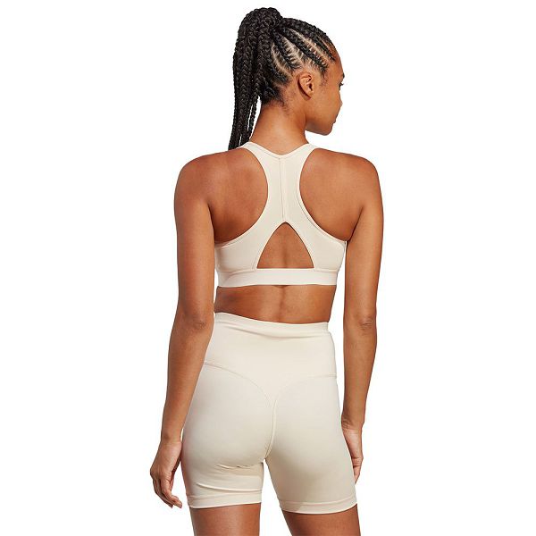 Beige Women's Adidas Ms Sports Bra | 4561709-DP