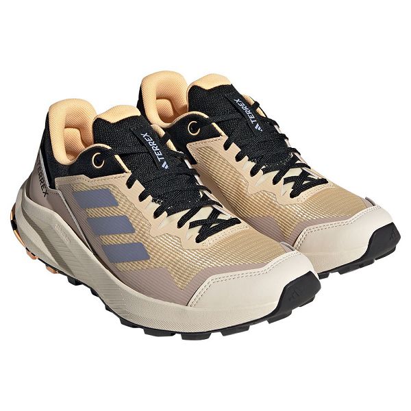 Beige Women's Adidas Terrex Trailrider Trail Running Shoes | 7230156-ZD