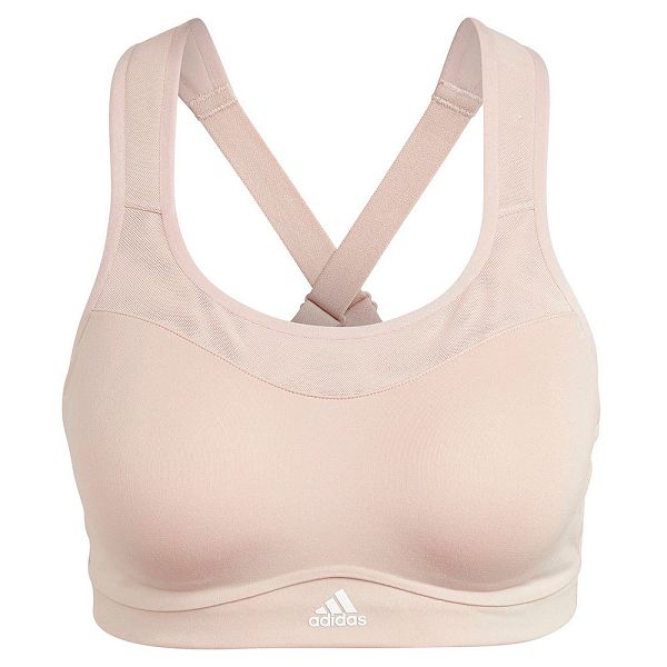 Beige Women's Adidas Tlrdim Hs Sports Bra | 7253048-GP