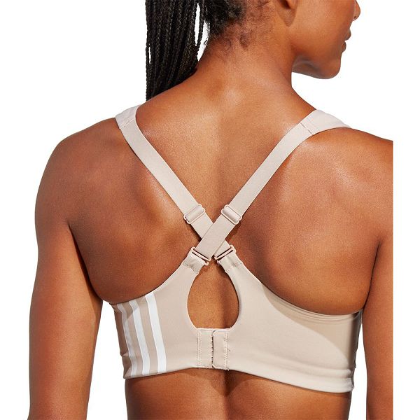 Beige Women's Adidas Tlrdim Hs Sports Bra | 7253048-GP