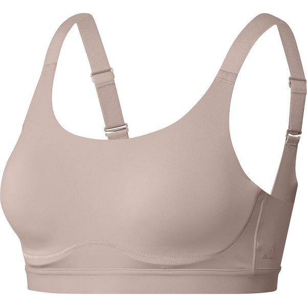 Beige Women\'s Adidas Tlrdim Lux Hs Sports Bra | 7235098-ZN