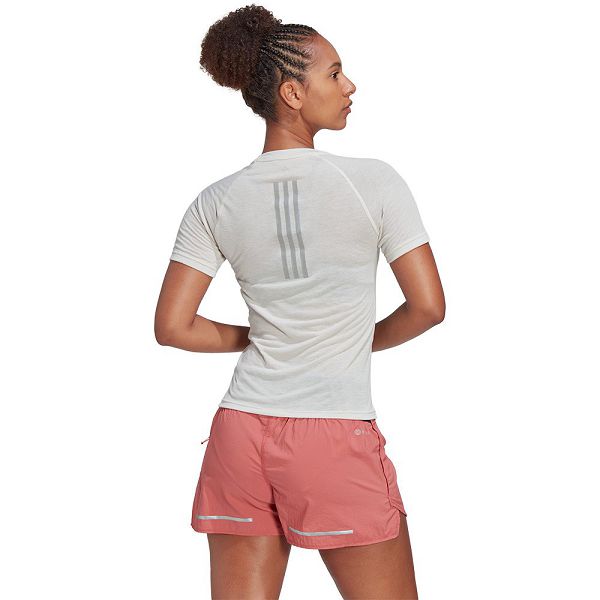 Beige Women's Adidas Xcity Short Sleeve T Shirts | 6803417-RT