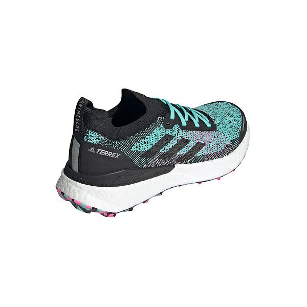 Black/Green Men's Adidas Terrex Two Ultra Primeblue Trail Running Shoes | 5802947-SE