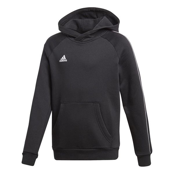 Black Kids\' Adidas Core 18 Sweatshirts | 1359067-HC