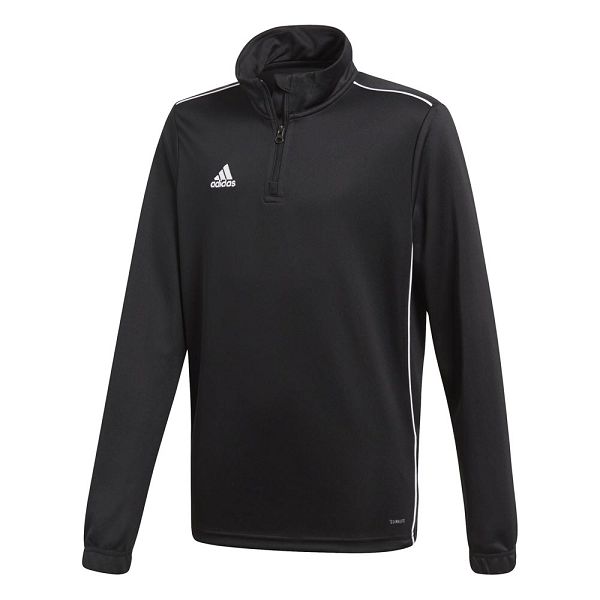 Black Kids\' Adidas Core 18 Sweatshirts | 3152687-TM