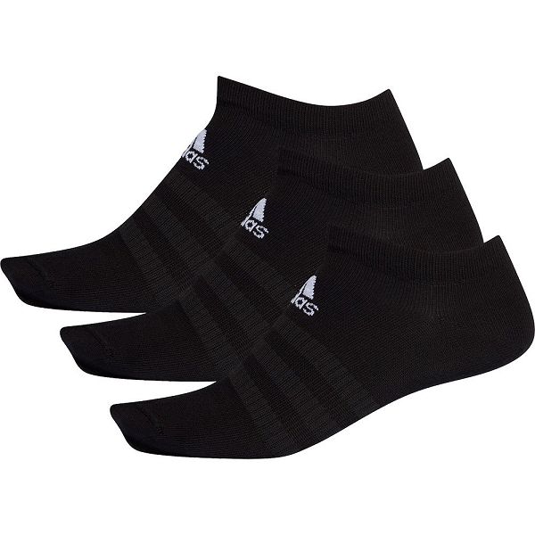 Black Kids\' Adidas Light Low 3 Pairs Socks | 2630174-GH