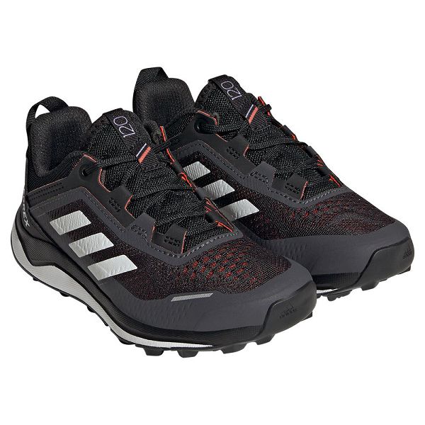 Black Kids' Adidas Terrex Agravic Flow Trail Running Shoes | 3047182-QF