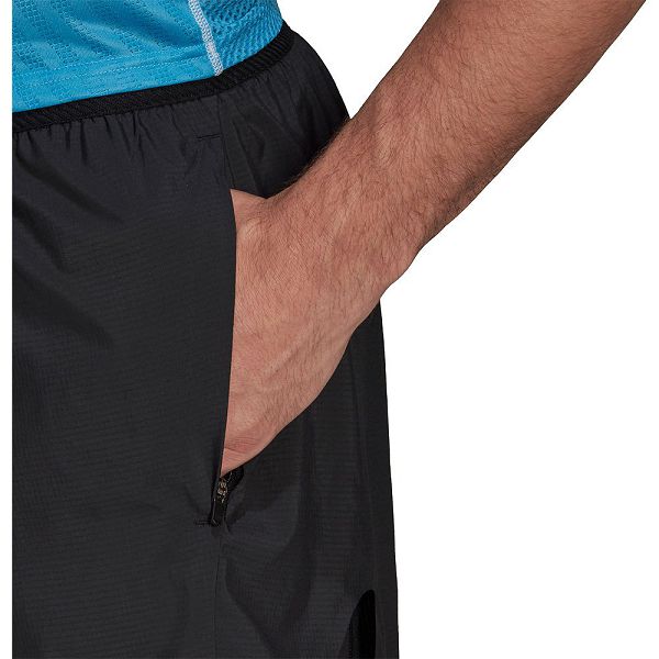 Black Men's Adidas Adizero 2 In 1 Shorts Pants | 1578364-JQ