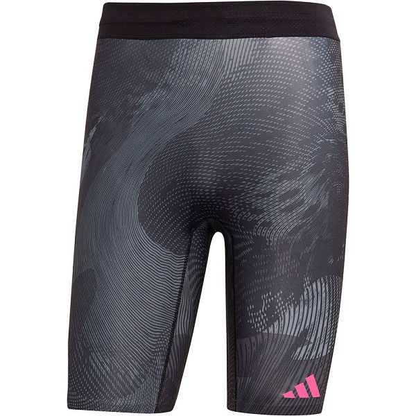 Black Men's Adidas Adizero Short Leggings | 4591602-XJ