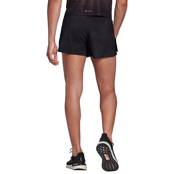 Black Men's Adidas Adizero Split Shorts Pants | 4067123-LT