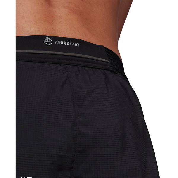 Black Men's Adidas Adizero Split Shorts Pants | 4067123-LT