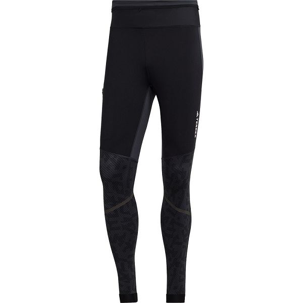 Black Men's Adidas Agr Leggings | 1254079-CM