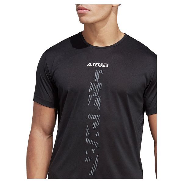 Black Men's Adidas Agr Short Sleeve T Shirts | 4329781-XG