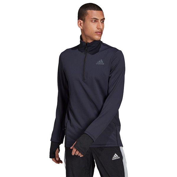 Black Men's Adidas C.R Cover Up Sweatshirts | 3284071-WU