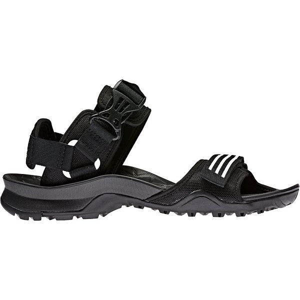 Black Men\'s Adidas Cyprex Ultra DLX Sandals | 0785392-YK