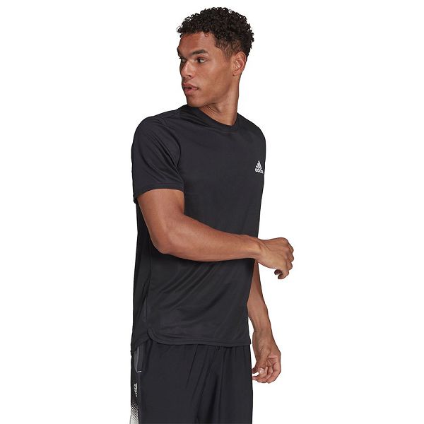 Black Men's Adidas D4M Short Sleeve T Shirts | 5068413-NI