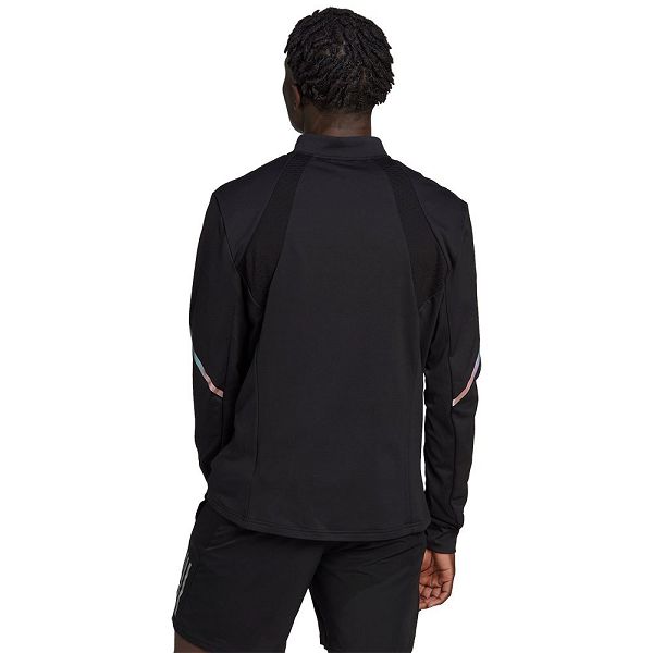 Black Men's Adidas Everydayrun Knit Jackets | 6590238-FY