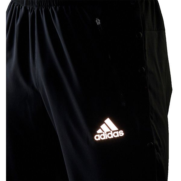 Black Men's Adidas Fast Snap Pants | 0782653-BU