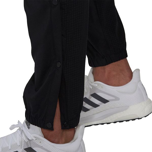 Black Men's Adidas Fast Snap Pants | 0782653-BU