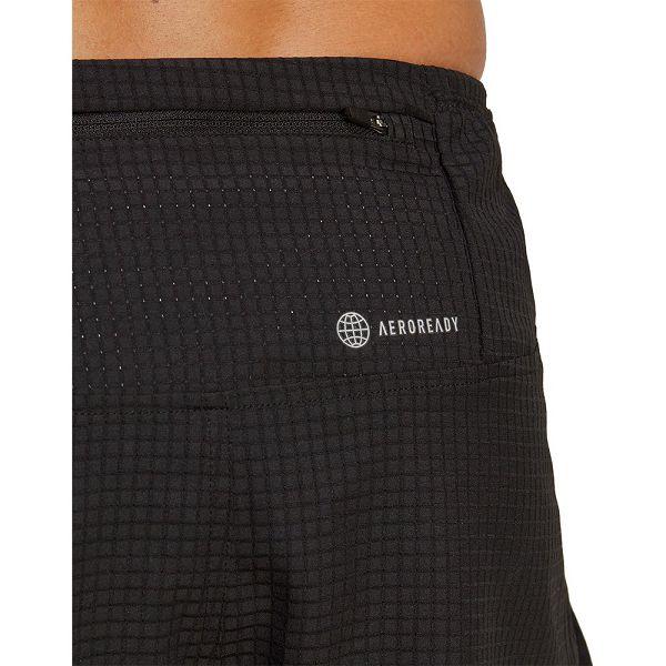 Black Men's Adidas Fast Split Shorts Pants | 7652810-HJ