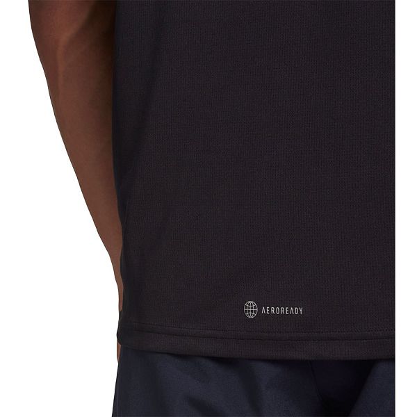 Black Men's Adidas IT Short Sleeve T Shirts | 6035491-GN