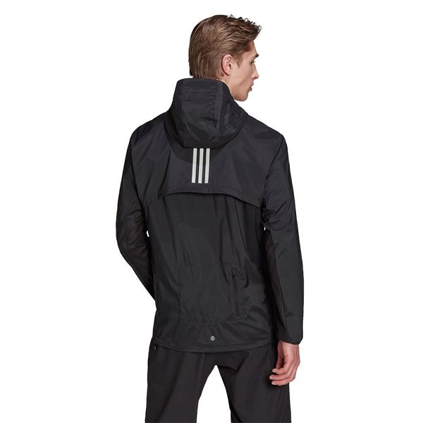 Black Men's Adidas Marathon Jackets | 7308192-EH