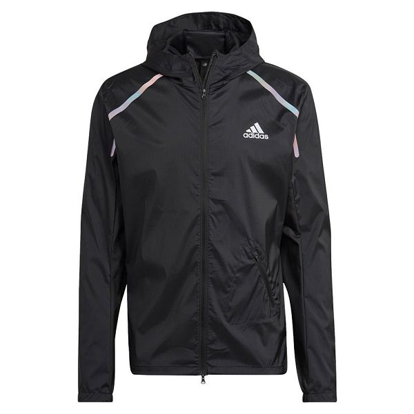 Black Men's Adidas Marathon Jackets | 7308192-EH